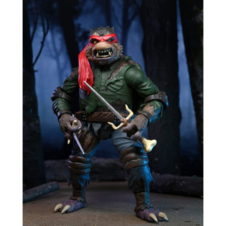 Universal Monsters x Teenage Mutant Ninja Turtles akčná figúrka Ultimate Raphael as The Wolfman 18 cm